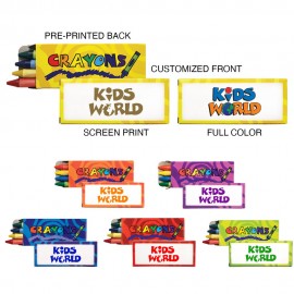 Personalized 4pk Crayons