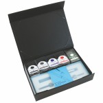 Custom Printed Monteverde USA Monza Signature Gift Set with Ink (Island Blue - Fine Nib)