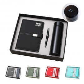 Insulated Thermos and Executive Pen Gift Set in Premium Gift Box Custom Printed