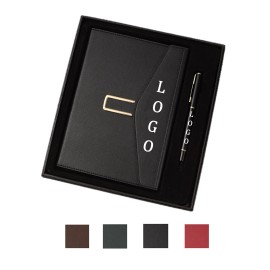 Personalized Pu Leather Notebook With Pen Business Set  Personalized Pu Leather Notebook With Pen Business Set