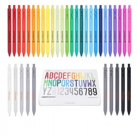 Kaco Alphabet and Number Pen Gift Set Logo Branded