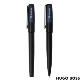 Custom Imprinted Hugo Boss Gear Minimal Ballpoint Pen & Fountain Pen Set