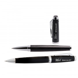 Iluxe Series Ballpoint & Rollerball Pen Set Custom Printed