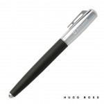 Custom Printed Hugo Boss Pure Tradition Rollerball Pen - Black