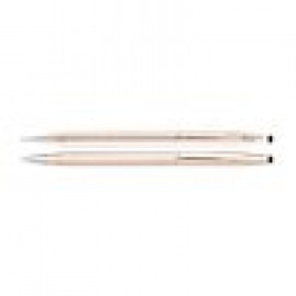 Custom Imprinted Cross Classic Century 14 Karat Gold Filled/Rolled Gold Pen and Pencil Set