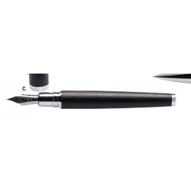 Personalized Iluxe Series Rollerball & Fountain Pen Set