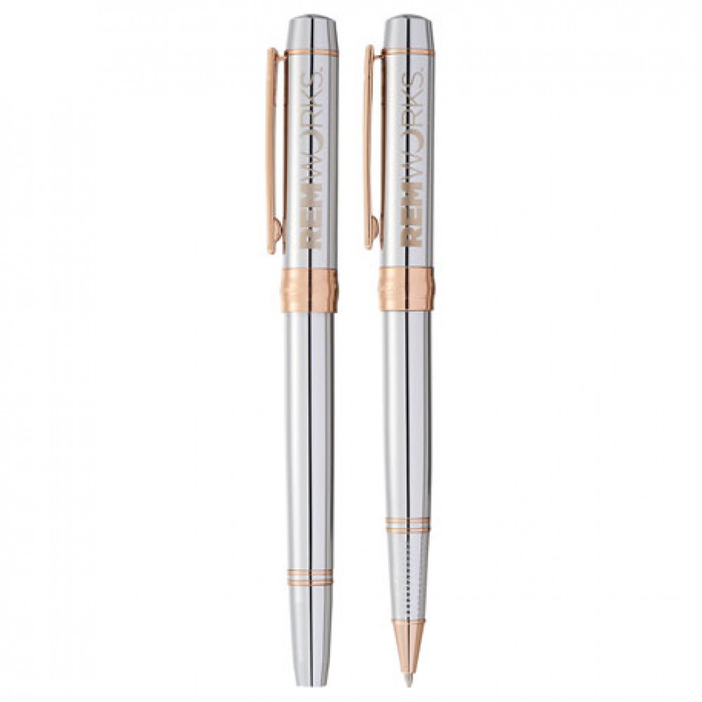 Custom Printed Cutter & Buck Beacon Pen Set Custom Printed Cutter & Buck Beacon Pen Set