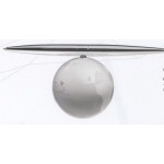 Optical Crystal Globe Spinning Pen Set Custom Imprinted