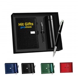 Custom Printed Biz Gift Set: Journal, Pen, Cup