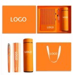 Notebook Gift Set With Pen And Thermos Cup Logo Branded