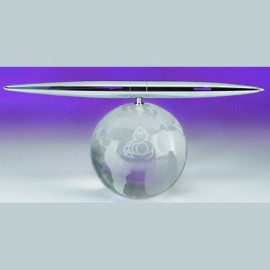 Custom Printed Crystal Spinning Pen Set