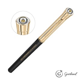 Garland Monogram Custom Rollerball Pen - Gold Custom Imprinted