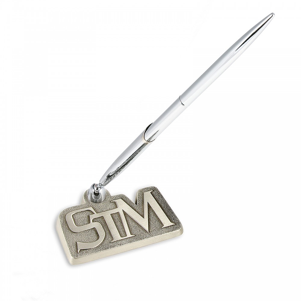 Custom Printed Metal Pen & Holder