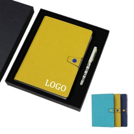 Business Set PU Leather Journal With Pen with Logo  Business Set PU Leather Journal With Pen with Logo