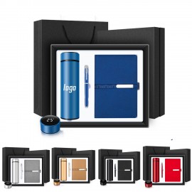 Gift Set Box Smart Vacuum Bottle Pen Notebook Custom Imprinted