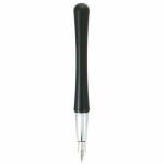 Logo Branded Monteverde USA Luna Desk Pen Set Fountain Pen (Chrome/Black)