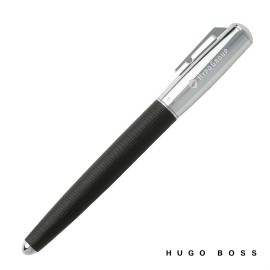 Customized Hugo Boss Pure Tradition Fountain Pen - Black  Customized Hugo Boss Pure Tradition Fountain Pen - Black