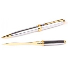 Custom Imprinted Inluxus Ballpoint Pen & Letter Opener Set