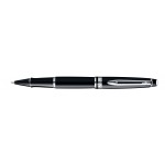 Custom Printed Waterman Expert Rollerball Black Lacquer Chrome Trim Pen