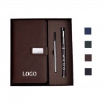 Custom Printed Business Manager Notebook With Pens Set