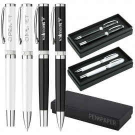 Emerson Ballpoint & Rollerball Pen Set Custom Imprinted