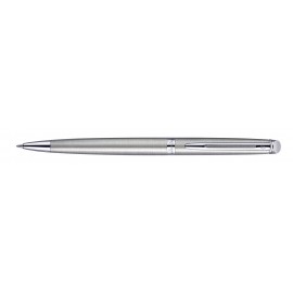 Waterman Hemisphere Ballpoint Stainless Steel Chrome Trim with Logo