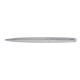 Waterman Hemisphere Ballpoint Stainless Steel Chrome Trim Custom Printed