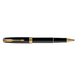 Luxury Line Parker Sonnet Matte Black Rollerball Pen With Gold Trim Custom Printed  Luxury Line Parker Sonnet Matte Black Rollerball Pen With Gold Trim Custom Printed