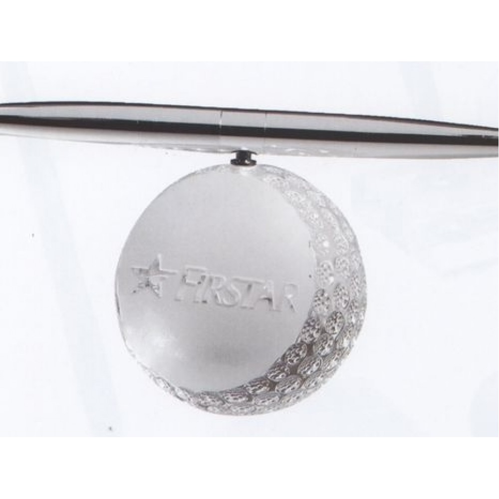 Optical Crystal Golf Ball Spinning Pen Set Logo Branded
