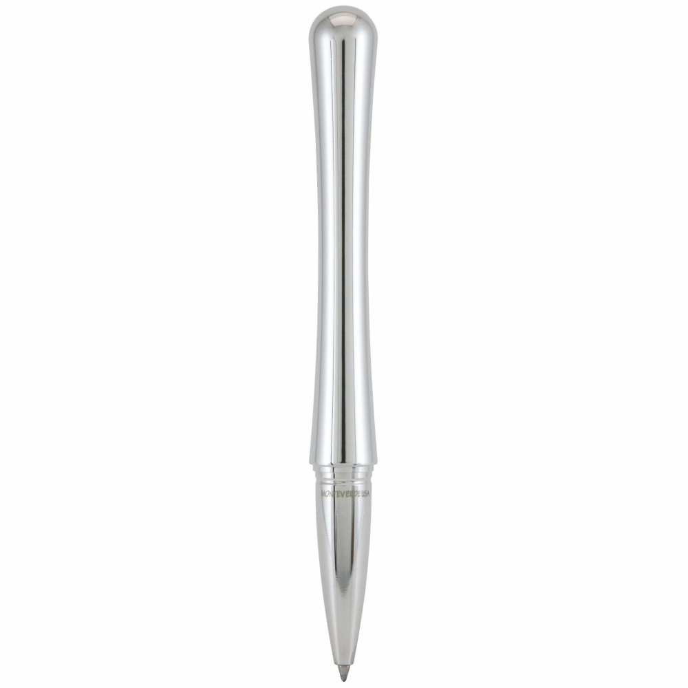 Monteverde USA Luna Desk Pen Set Rollerball Pen (Chrome) Custom Printed Monteverde USA Luna Desk Pen Set Rollerball Pen (Chrome) Custom Printed