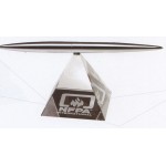 Clear Optical Crystal Pyramid Spinning Pen Set Custom Printed