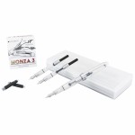 Monteverde USA Monza 3 Fountain Pen Set (Crystal Clear) Custom Printed