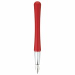 Custom Imprinted Monteverde USA Luna Desk Pen Set Fountain Pen (Black/Red)