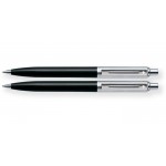 Logo Branded Sheaffer Sentinel Black & Chrome Pen and pencil set