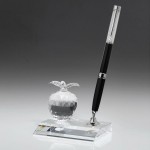Black Ballpoint Pen Set - Desktop Award Custom Imprinted