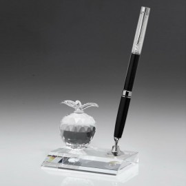 Black Ballpoint Pen Set - Desktop Award Custom Imprinted