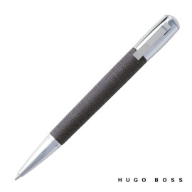 Hugo Boss Pure Tradition Ballpoint Pen - Grey with Logo
