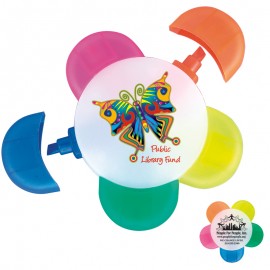 Flower Highlighter with Logo  Flower Highlighter with Logo