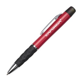 Franz Pen with Tri Highlighter - Red with Logo