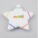 Customized 5-In-1 Star Shaped Highlighter