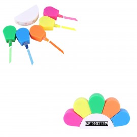 Sunshine 5 in 1 Highlighter with Logo  Sunshine 5 in 1 Highlighter with Logo