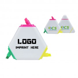 Custom Triangular 3 Color Highlighter  Custom Triangular 3 Color Highlighter