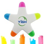 Promotional Star 5 Colors Highlighter