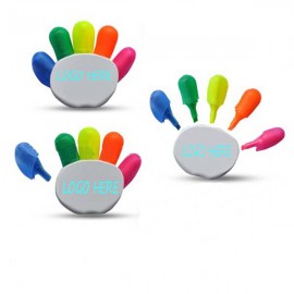 Hand shaped Highlighter with Logo