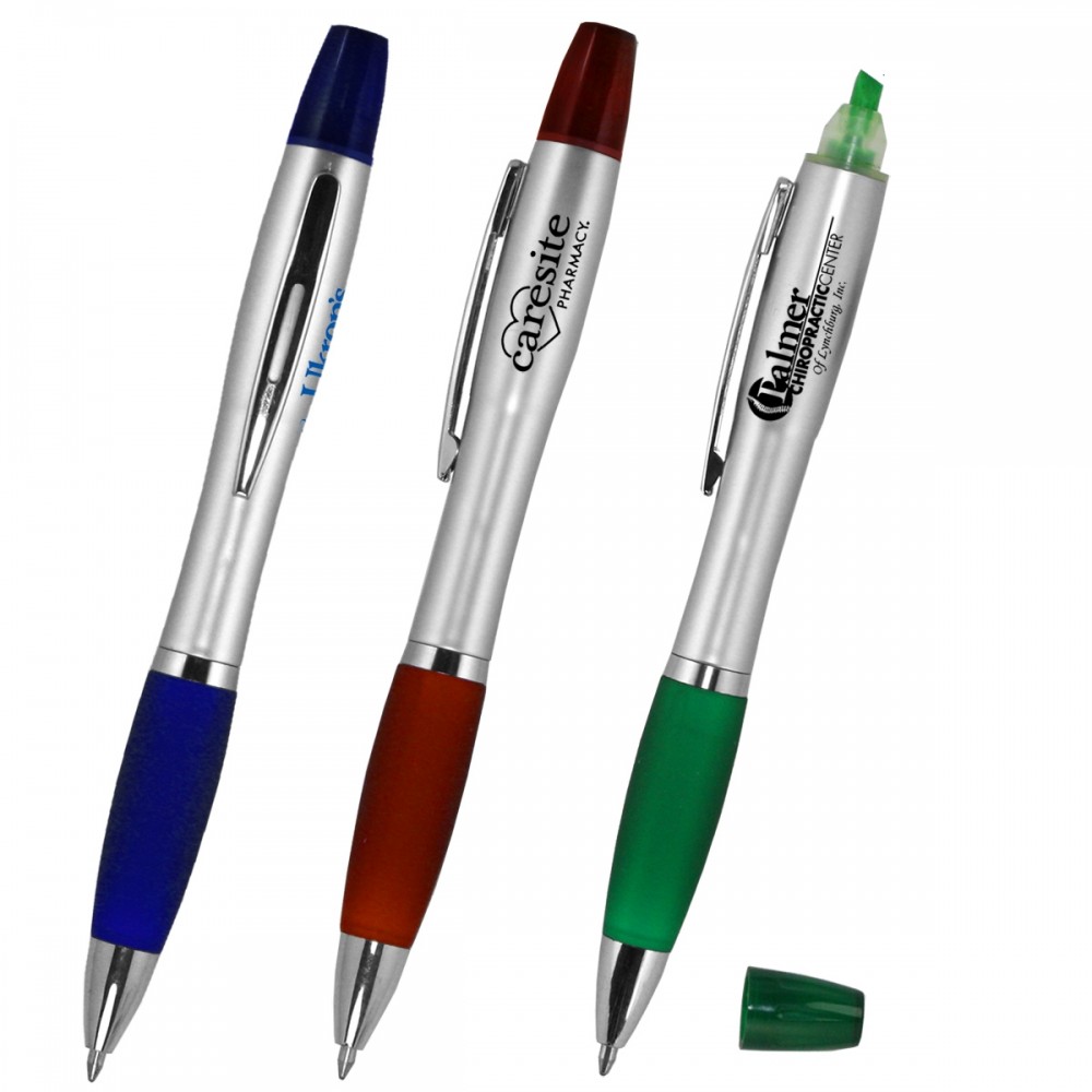 Personalized "Elite" Pen w/Matching Highlighter Combo (Overseas)