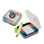 Custom Imprinted Twist Wax Highlighter with Case