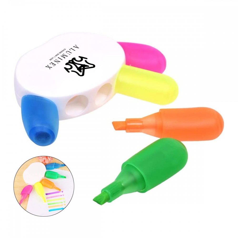 Palm Shaped Highlighter with Logo