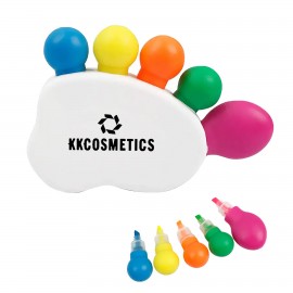 Promotional Foot-Shape Highlighters  Promotional Foot-Shape Highlighters