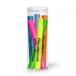 Liqui-Mark Brite Spots Highlighter 6-Pack Tube Set with Logo