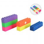 Custom Imprinted Small Creative Building Blocks Highlighter Pen / Block-shaped Highlighter